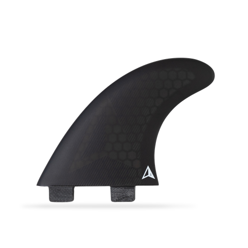 [RO-F-C-A-AR-S-BK] ROAM - All Round Thruster Fin Set Dual Tab (S) - Black