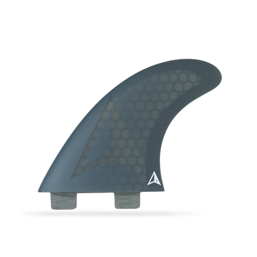 [RO-F-C-A-AR-S-SM] ROAM - All Round Thruster Fin Set Dual Tab (S) - Smoke