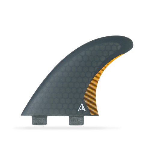 [RO-F-C-A-PF-M-SM] ROAM - Performance Thruster Fin Set Dual Tab (M) - Smoke