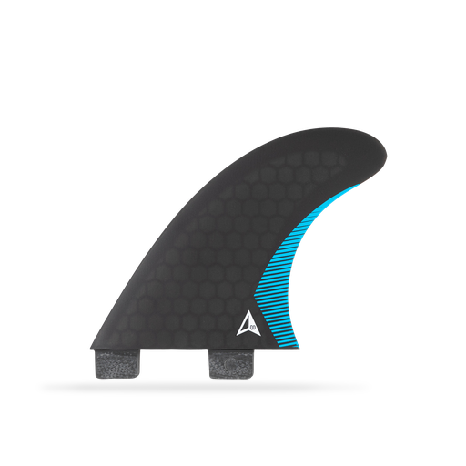 [RO-F-C-A-QD-M-BK] ROAM - Quad Rear Fin Set Dual Tab (M) - Black