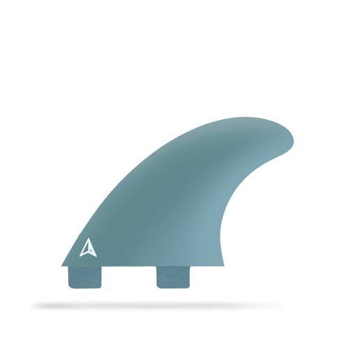 [RO-F-C-A-SB-FT-IB] ROAM - Side Bites Fin Set Dual Tab (M) - Ice Blue