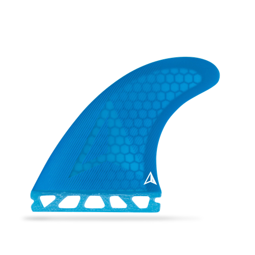 [RO-F-U-A-AR-L-BU] ROAM - All Round Thruster Fin Set Single Tab (L) - Blue