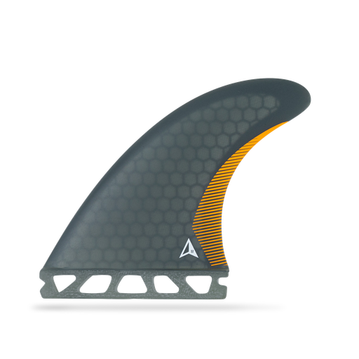 [RO-F-U-A-PF-M-SM] ROAM - Performance Thruster Fin Set Single Tab (M) - Smoke