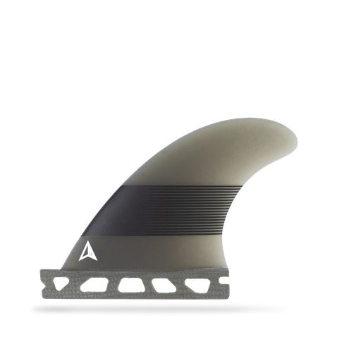 [RO-F-U-A-SB-M-SM] ROAM - Side Bites Fin Set Single Tab (M) - Smoke
