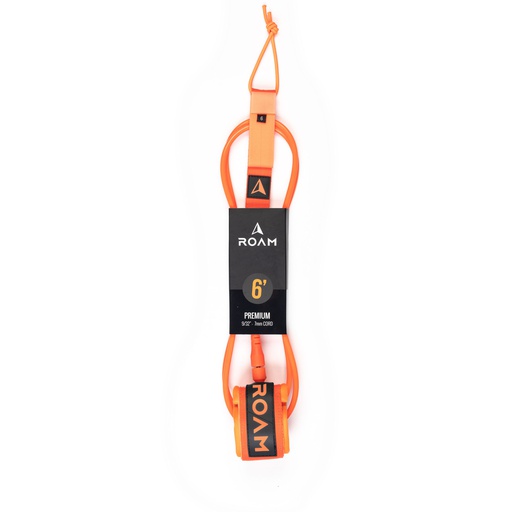 [RO-L-A-PR-6-OR] ROAM - Premium Leash 6' - Orange
