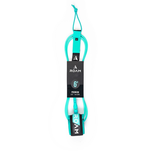 [RO-L-A-PR-6-SG] ROAM - Premium Leash 6' - Sea Green