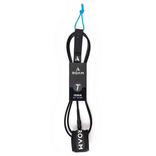 [RO-L-A-PR-7-BK] ROAM - Premium Leash 7' - Black