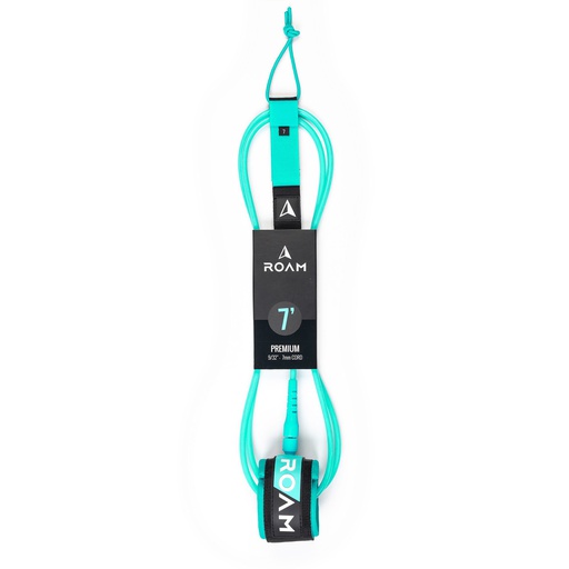 [RO-L-A-PR-7-SG] ROAM - Premium Leash 7' - Sea Green
