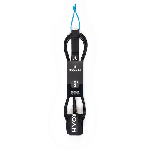 [RO-L-A-PR-9-BK] ROAM - Premium Leash 9' - Black