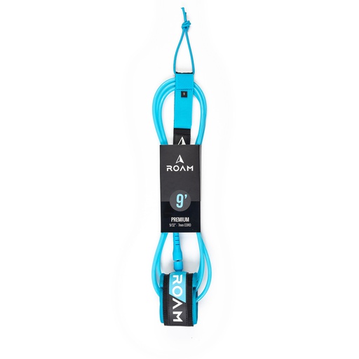 [RO-L-A-PR-9-BU] ROAM - Premium Leash 9' - Blue