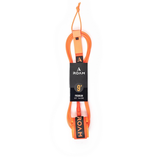 [RO-L-A-PR-9-OR] ROAM - Premium Leash 9' - Orange