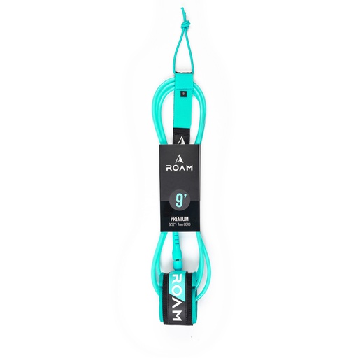 [RO-L-A-PR-9-SG] ROAM - Premium Leash 9' - Sea Green