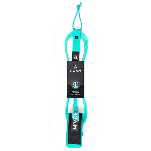 [RO-L-A-PR-9-SG-CF] ROAM - Premium Calf Leash 9' - Sea Green