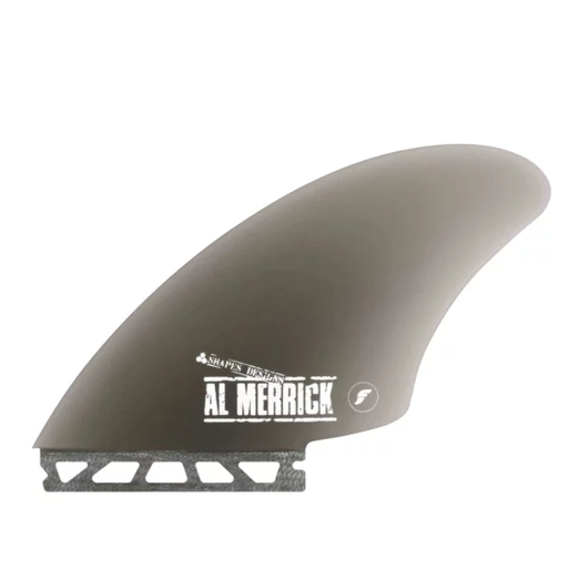 [1039-210-20] Futures - Al Merrick Keel Twin (L) - Fiberglass - Smoke