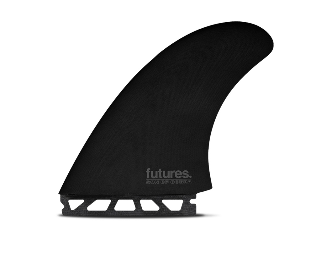 Futures - Son of Cobra Twin - Fiberglass - Black/Marble