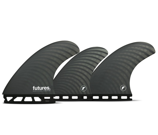 [1083-174-50] Futures - Firewire Dan Mann 5-Fin (L) - Honeycomb - Dark Grey