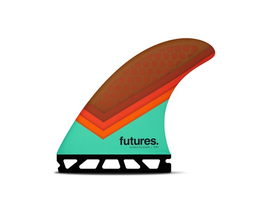 [1107-167-00] Futures - TP1 Honeycomb (L) - Teal/Orange/Brown