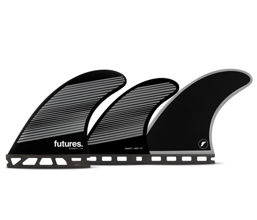 [1165-160-50] Futures - F6 Honeycomb 5-Fin (M) - Gray/Black