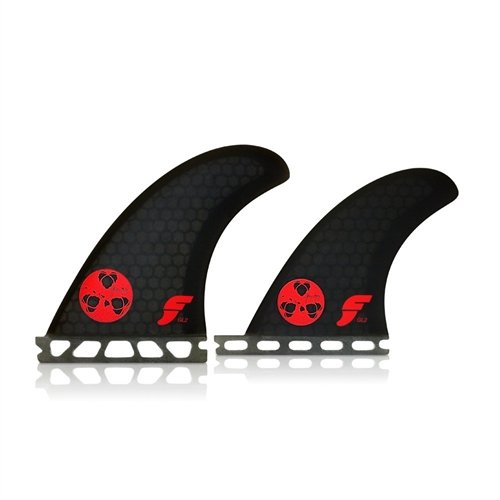[9551-110-40] Futures - Gerry Lopez GL2 SUP Quad - Smoke (Red Logo)