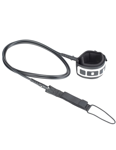 [48400-7075-blk] ION - Surfboard Leash Comp 6' - Black