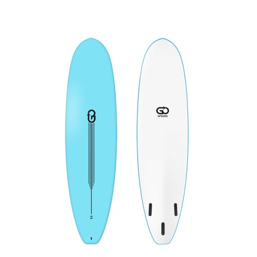 [GO-A-0608-C] GO Softboards - Surf Range 6'8 - Blue 
