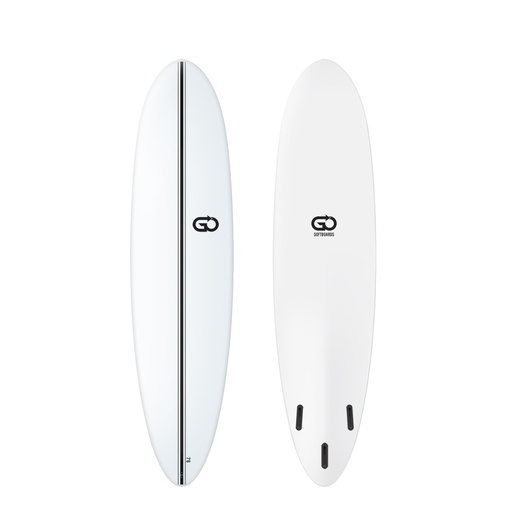 [GO-A-0706] GO Softboards - Surf Range 7'6 - White 