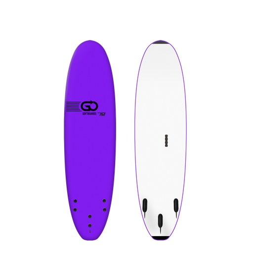 [GO-B-0700-WB] GO Softboards - School Wide Range 7'0 - Purple 
