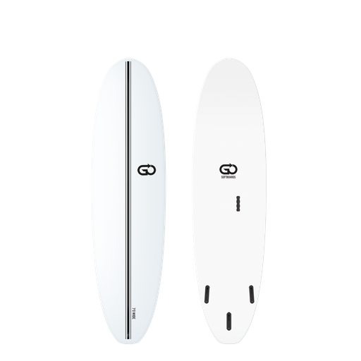 [GO-B-0700-WB-S] GO Softboards - Surf Wide Range 7'0 - White 