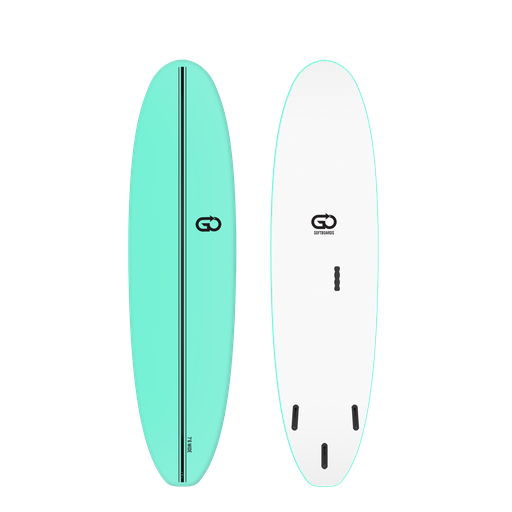 [GO-B-0706-WB-S-C] GO Softboards - Surf Wide Range 7'6 - Green 