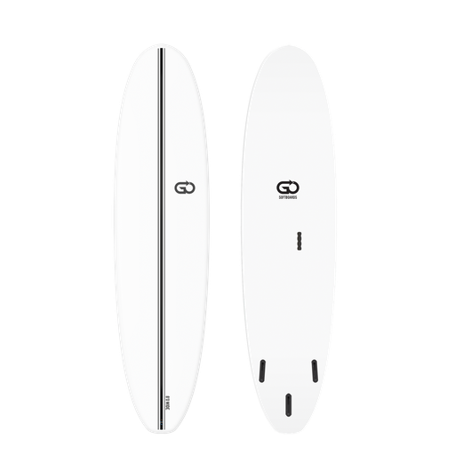 [GO-B-0800-WB-S] GO Softboards - Surf Wide Range 8'0 - White 