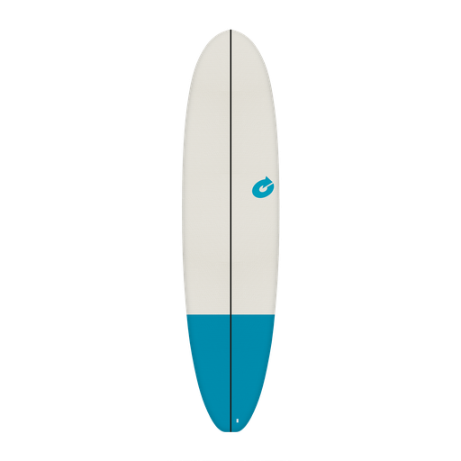 [TQ-A-EVA-0708] Torq - V+ Funboard 7'8 - Soft Deck EVA - Sand + Blue Tail