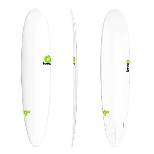 [TQ-A-RT-0900] Torq - Longboard 9'0 - TET - Rental - White 