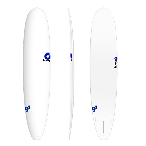[TQ-A-RT-0901] Torq - Longboard 9'1 - TET - Rental - White 