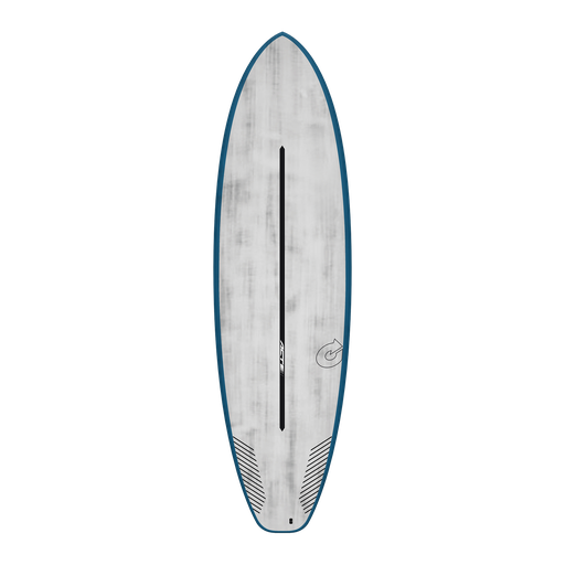 [TQ-ACT-BB-0610-C] Torq - Bigboy 23 6'10 - ACT - Brushed Gray + Blue Rails