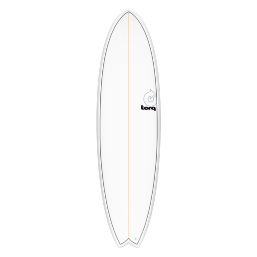 [TQ-B-P-0610] Torq - ModFish 6'10 - TET - White + Pinline 