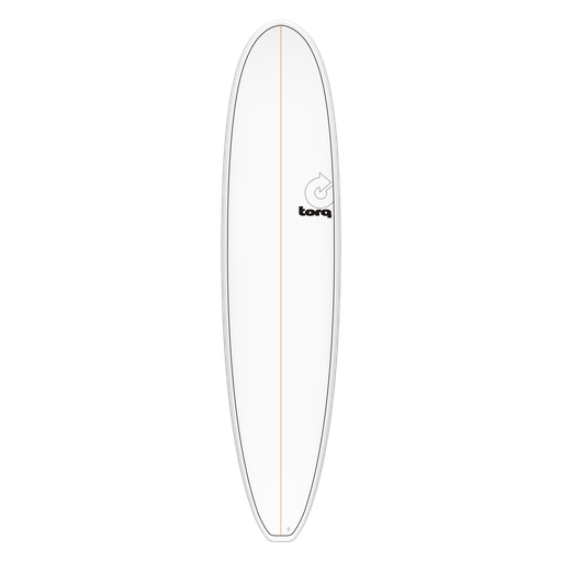 [TQ-B-P-0800] Torq - Longboard 8'0 - TET - White + Pinline 