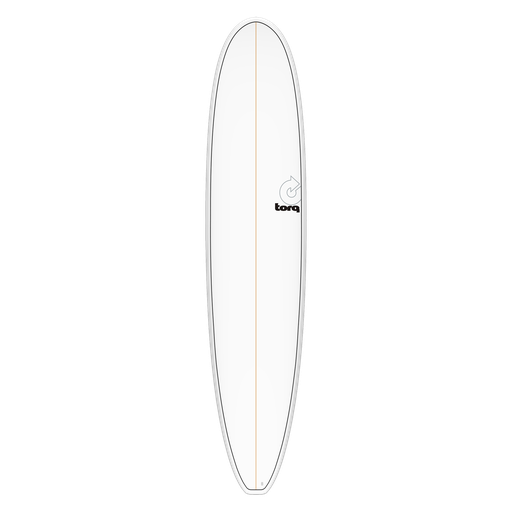 [TQ-B-P-0900] Torq - Longboard 9'0 - TET - White + Pinline 
