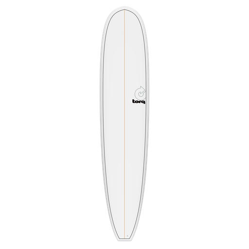 [TQ-B-P-0901] Torq - Longboard 9'1 - TET - White + Pinline 