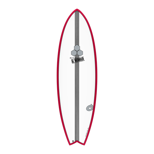 [TQ-E-CI-R-0510] Torq - PodMod 5'10 - X-Lite - Red Rails + Pinline