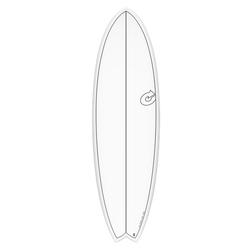 [TQ-E-CS-0511] Torq - ModFish 5'11 - TET - White + Carbon Strip 