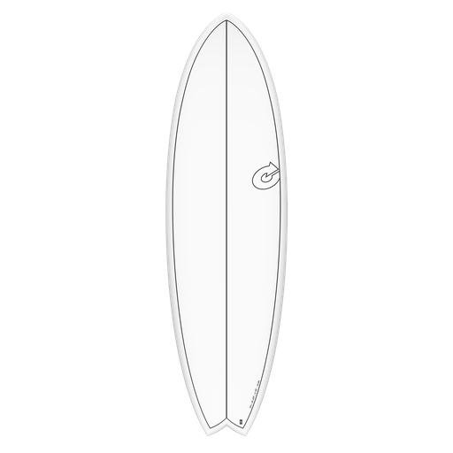 [TQ-E-CS-0511] torq TET 5´11 - Fish - White + Carbon Strip 
