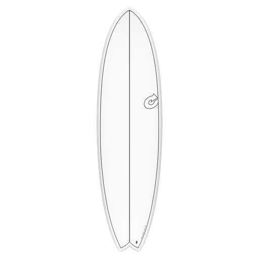 [TQ-E-CS-0610] Torq - ModFish 6'10 - TET - White + Carbon Strip 