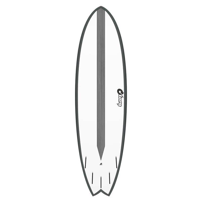 [TQ-E-CS-RS-0606] torq TET 6´6 - Fish - White + Carbon Strip + Graphite Rails