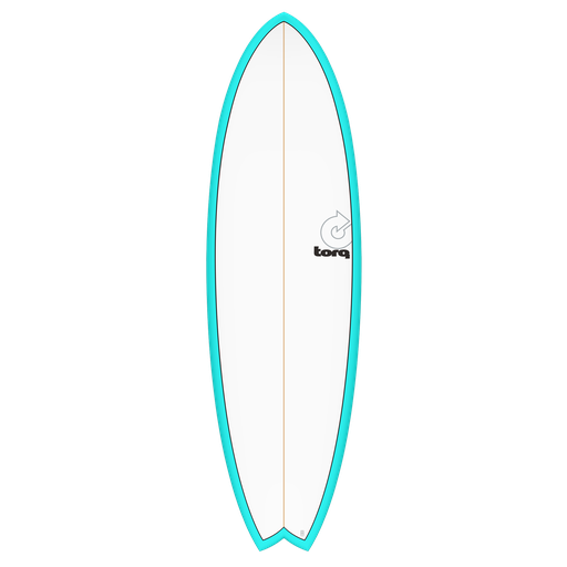 [TQ-F-PC-0511] Torq - ModFish 5'11 - TET - Miami Blue + Pinline 