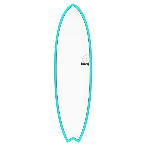 [TQ-F-PC-0603] Torq - ModFish 6'3 - TET - Miami Blue + Pinline 