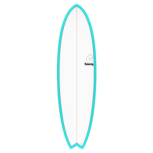 [TQ-F-PC-0606] Torq - ModFish 6'6 - TET - Miami Blue + Pinline 