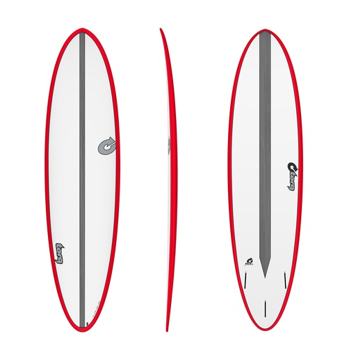 [TQ-C-CS-RS-0702] Torq - ModFun 7'2 - TET - White + Carbon strip + Rail spray