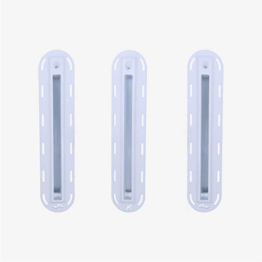 [B-FFTRIBOXSET-W] Futures - Tri Box Set (1x cx 1/2 + 2x cx 3/4) - White - MFG