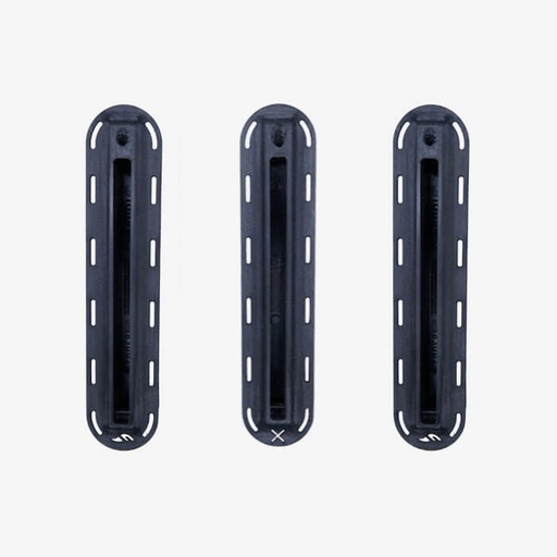 [B-FFTRIBOXSET-B] Futures - Tri Box Set (1x cx 1/2 + 2x cx 3/4) - Black - MFG