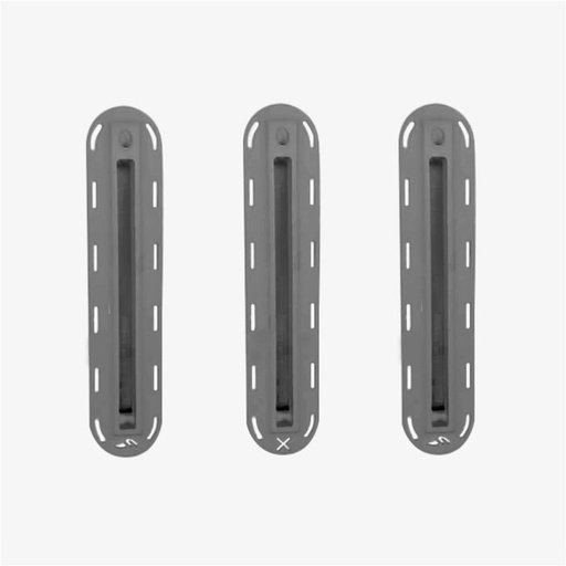 [B-FFTRIBOXSET-G] Futures - Tri Box Set (1x cx 1/2 + 2x cx 3/4) - Graphite - MFG